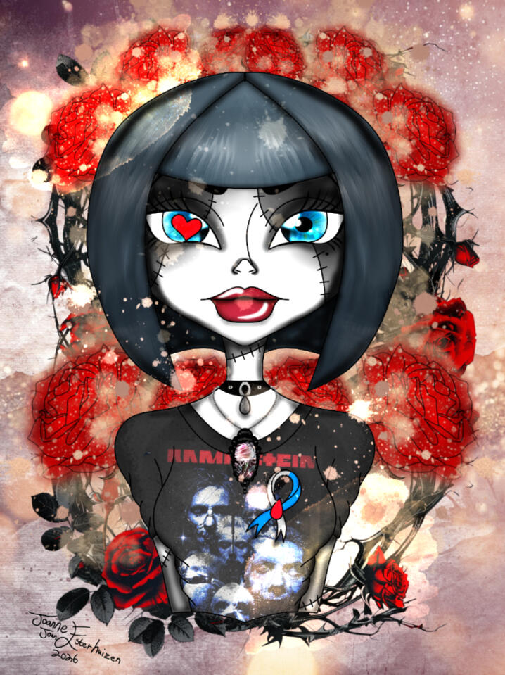 Support Lady Wolf Rose Designs